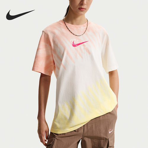 Nike/耐克正品2026夏季女士圆领运动休闲透气T恤IR7557-378