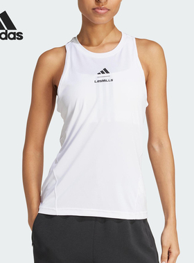 Adidas/阿迪达斯正品春季新款女士透气运动健身背心JM3687