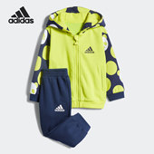 婴幼童连帽印花休闲运动套装 Adidas 阿迪达斯正品 GP0351