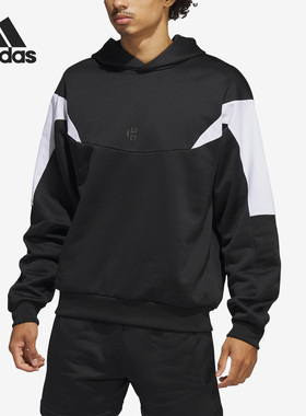 Adidas/阿迪达斯正品春季新款男子篮球运动宽松卫衣IC0218