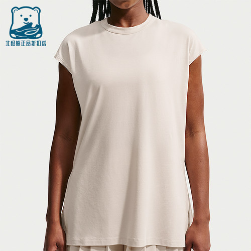 Nike/耐克正品夏季女士柔软日常休闲经典轻盈背心T恤IO1623-104