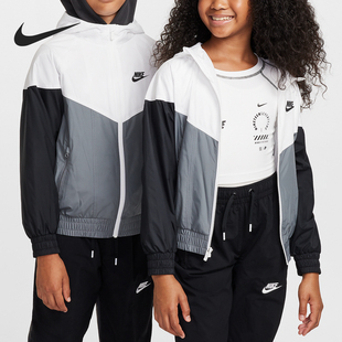 耐克正品 外套FZ5516 当季 大童运动休闲拼接时尚 100 新款 Nike
