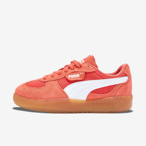 Puma彪马正品PALERMO女子T头系带低帮生活系列德训鞋398824-10