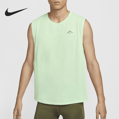 Nike/耐克正品 Dri-FIT 男士透气跑步运动无袖背心FN3310-376