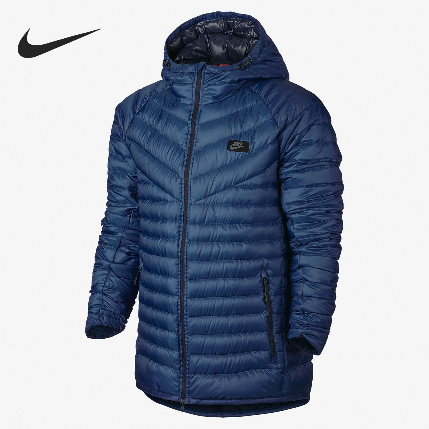 耐克男子防风休闲运动羽绒外套