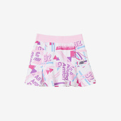 SKIRT女童时尚 Skechers 斯凯奇正品 透气运动休闲针织印花短裙