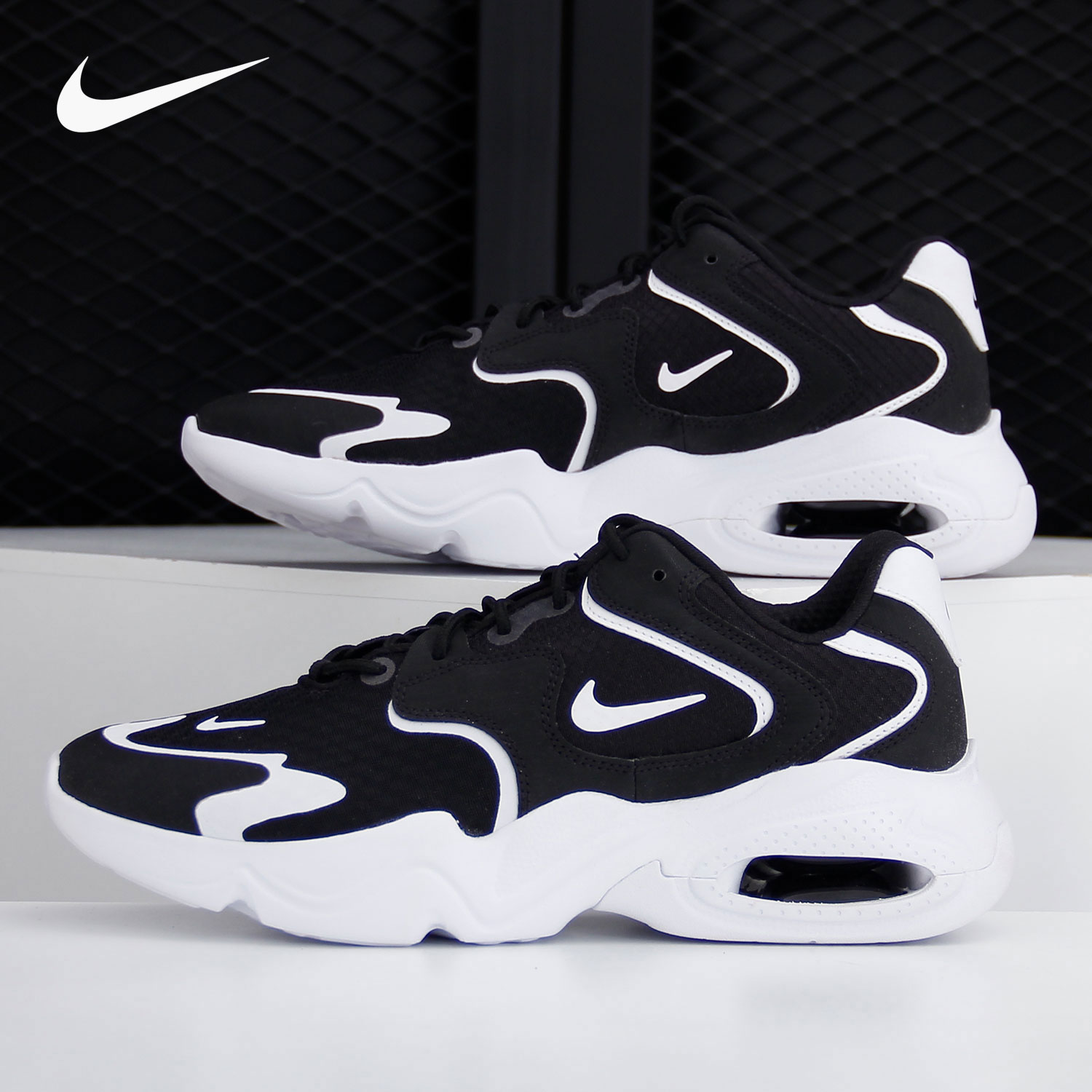 Nike/耐克正品 AIR MAX 2X 男女舒适运动休闲鞋 CK2943-001