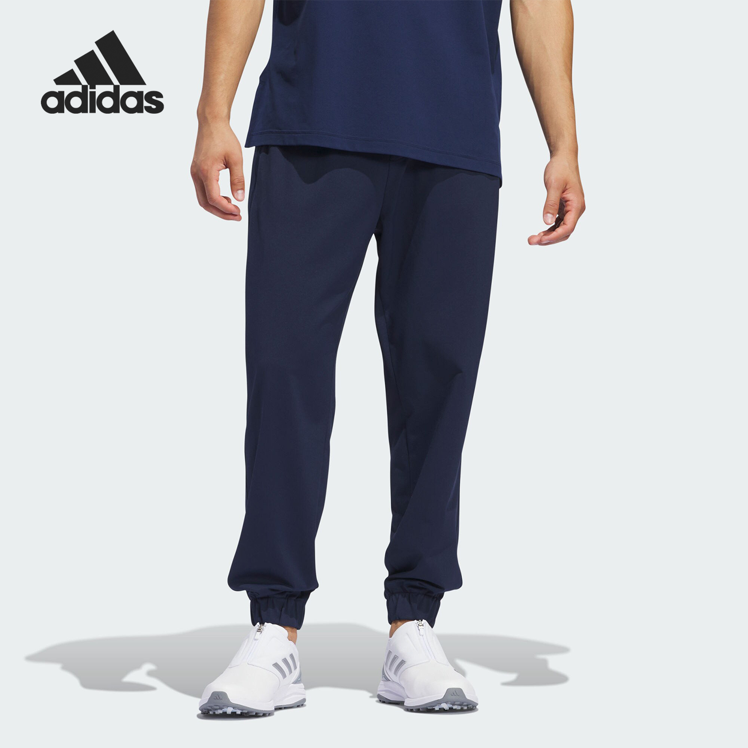 阿迪达斯男士高尔夫束脚长裤