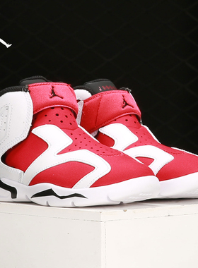 Nike/耐克正品JORDAN 6 RETRO LITTLE FLEX复刻童鞋运动鞋CT4417