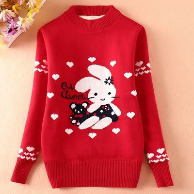 女童毛衣2023秋冬季新款