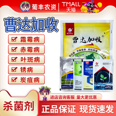 曹达加收杀菌剂组合苯醚甲环唑吡唑醚菌酯烯酰吗啉硫磺锰锌农药