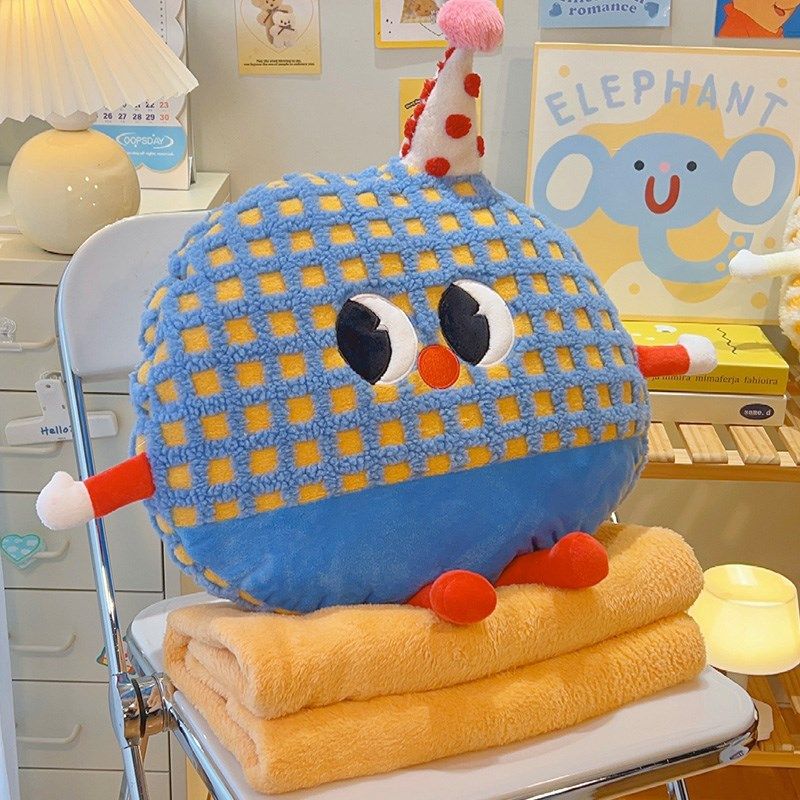 抱枕被子两用毯子二合一女v生汽车办公室睡觉专用午睡枕靠枕靠背,居家布艺,抱枕被,淘宝优惠券,粉丝福利购,淘宝优惠卷