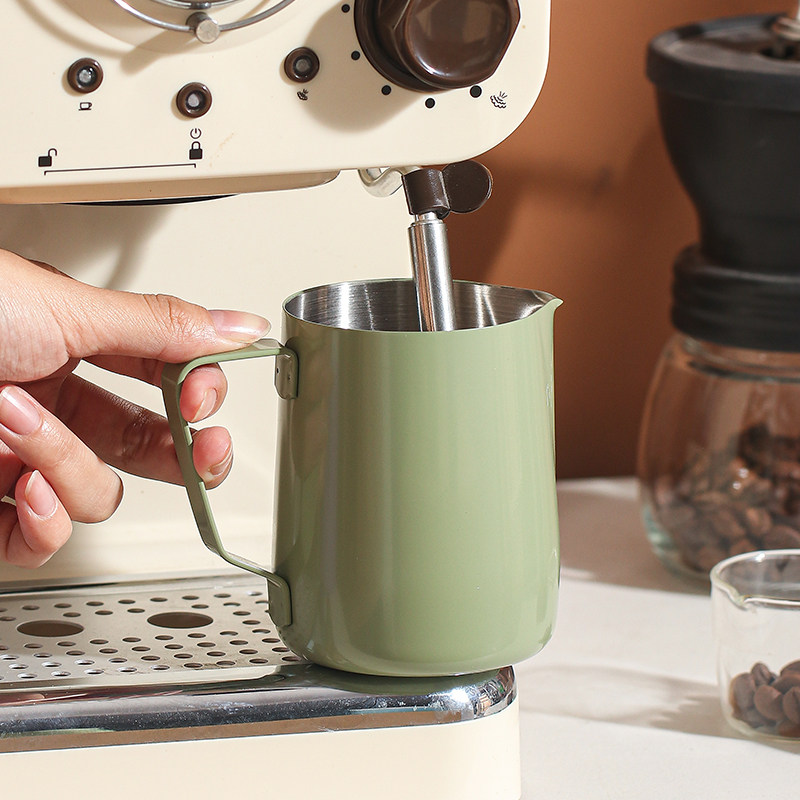拉花缸圆b嘴304不锈钢打奶泡杯打奶缸拉花杯专业拉花神器咖啡器具,餐饮具,拉花缸/拉花杯/打奶缸,淘宝优惠券,粉丝福利购,淘宝优惠卷