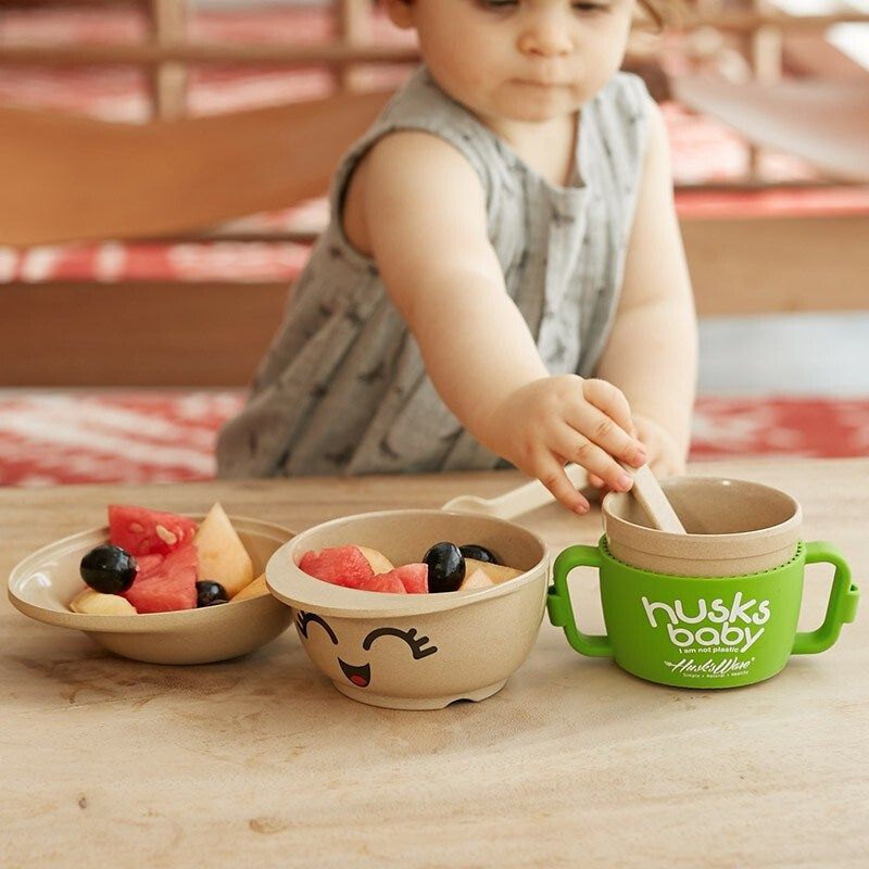 壳氏唯稻壳儿童碗勺餐具套装婴儿辅D食碗防摔防烫专用宝宝碗1-6岁,餐饮具,碗,淘宝优惠券,粉丝福利购,淘宝优惠卷