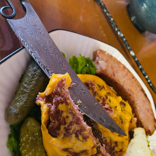 像维京人那样恰饭西n餐具两件套装送盒子牛排扒刀叉武德杂货铺