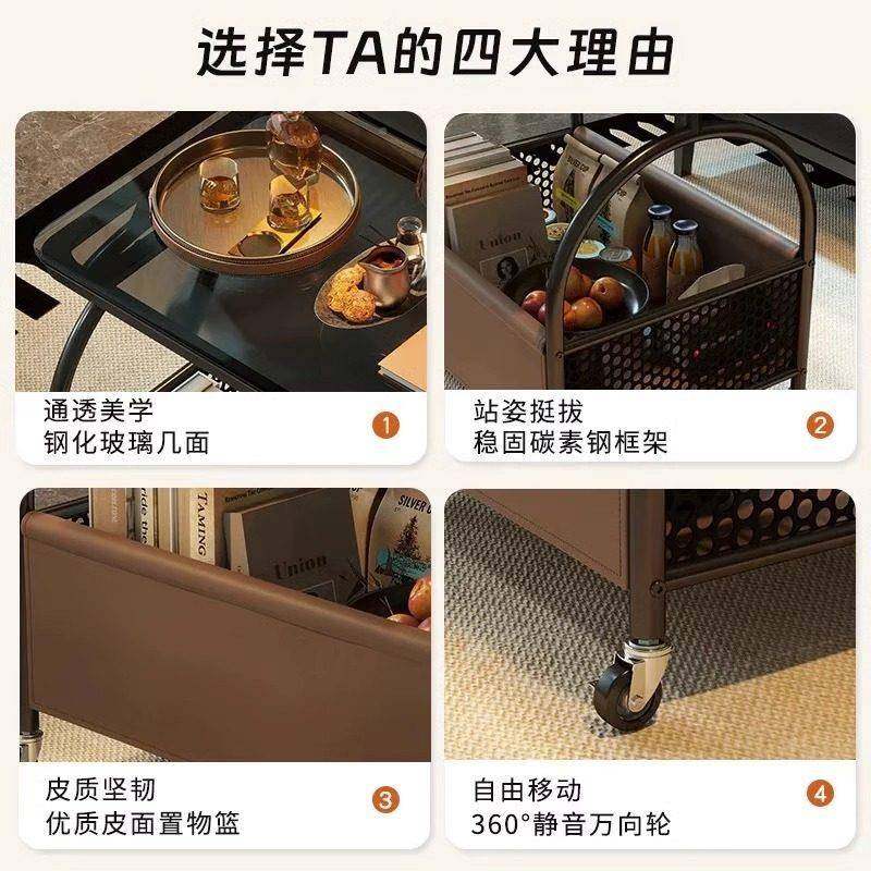 小室车零食物架沙发边几客厅可移动茶置几卧床头柜床边收纳推架子,住宅家具,移动边几/推车,淘宝优惠券,粉丝福利购,淘宝优惠卷