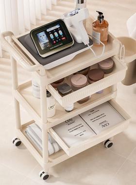 美LGF罐容院烫专用小推车医美美火护理多层置物发架理发染医疗手