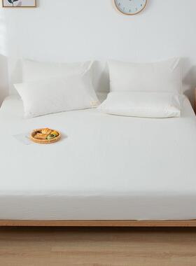 A类全棉水洗棉床单件防尘床罩席梦思床垫SS202204全包保罩护套1.8