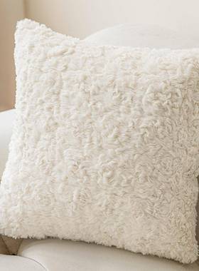 白色蝴蝶结靠枕垫床头靠装饰靠背北级XB22-61欧枕客厅沙发抱高套