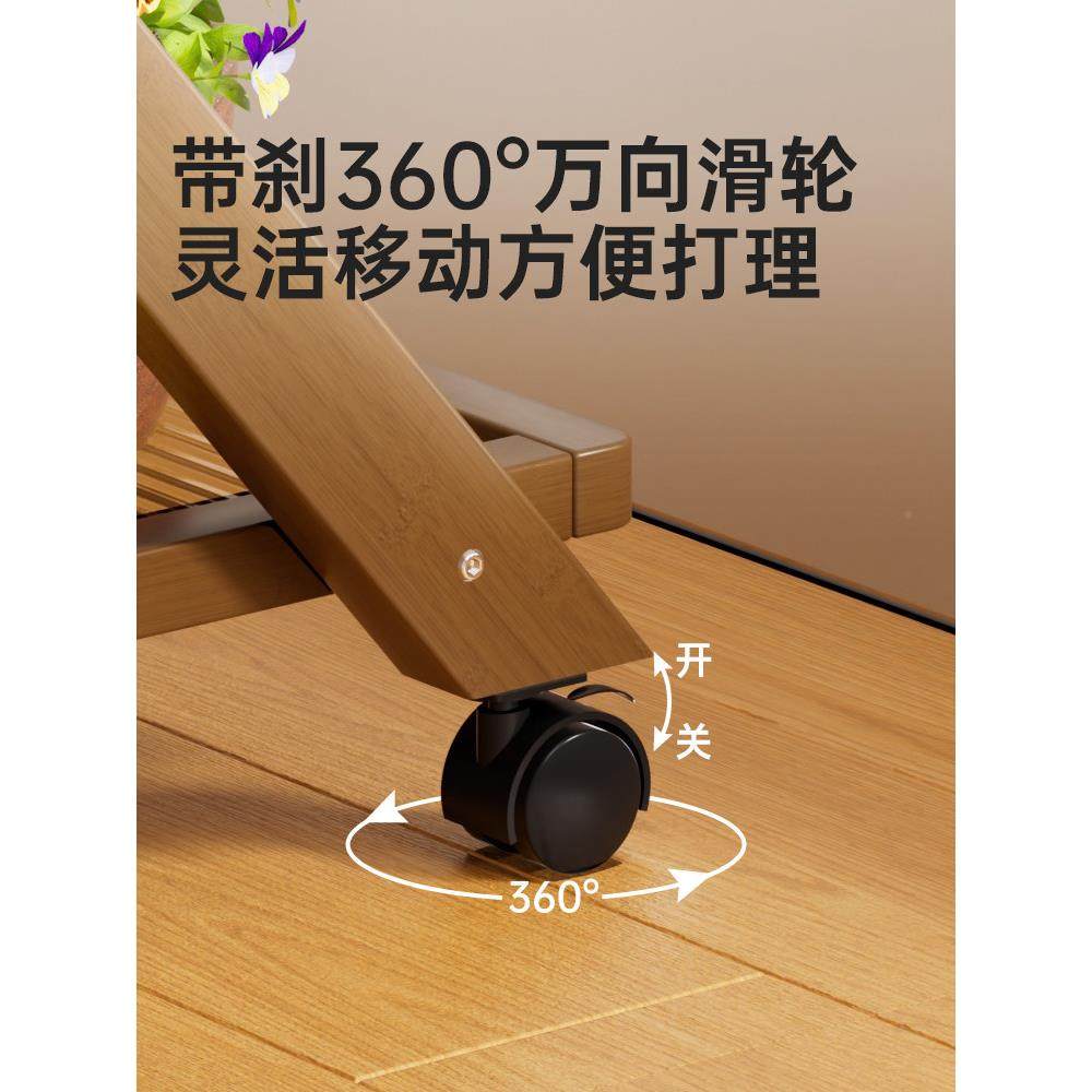 可移发动带轮客小推车落沙边置物架阳台厅地式多肉绿植花盆花架子,住宅家具,移动边几/推车,淘宝优惠券,粉丝福利购,淘宝优惠卷