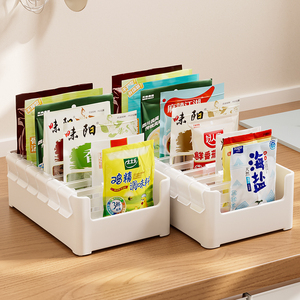 整理师推荐厨房调料收纳盒分装调味料香料多格一体调味品罐置物架