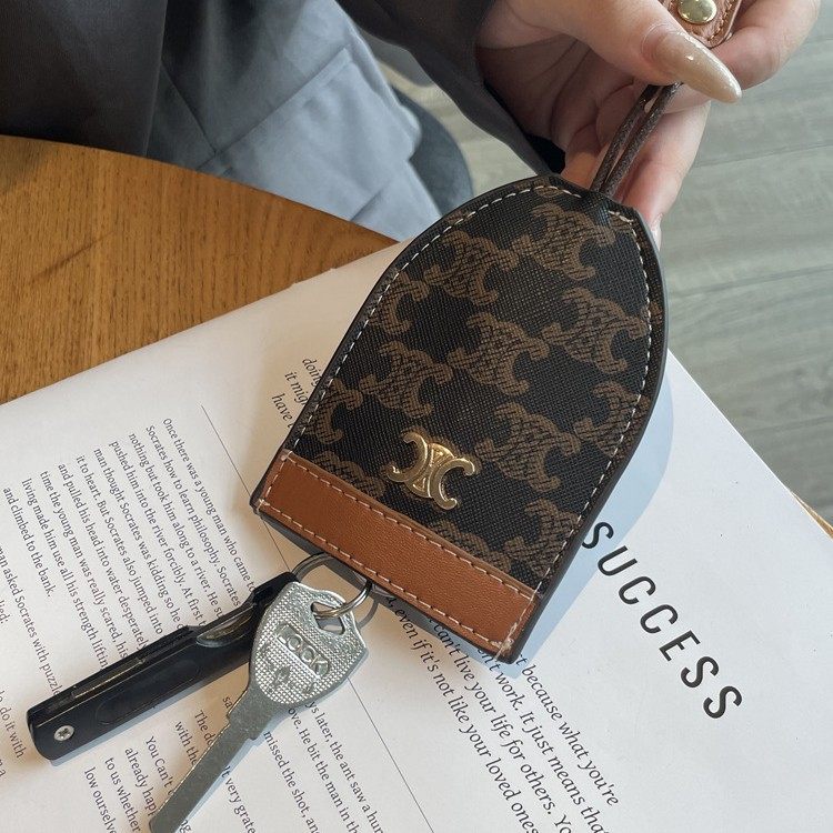 整理师推荐抽拉式钥匙收纳包复古皮男女通用车钥匙迷你保护套包挂,节庆用品/礼品,创意钥匙包,淘宝优惠券,粉丝福利购,淘宝优惠卷