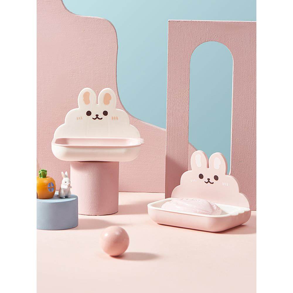 家用皂盒吸盘壁挂式双层排水浴室储物架免打孔皂盒储物架卡通,家庭/个人清洁工具,皂盒,淘宝优惠券,粉丝福利购,淘宝优惠卷