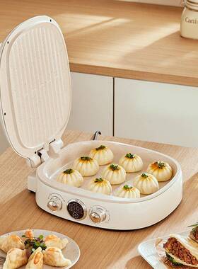 亿德双浦家用新面加热款加加深煎饼烙饼一体机EL-5023大双盘烤盘