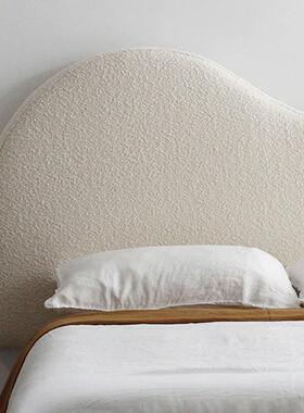洗床头靠垫无床头靠奶油风无可拆PZX异味榻榻米泰迪垫绒卧室床头