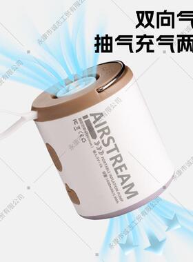 户外充气家泵家用车载厂气抽气NXV电充便携户外泵打气