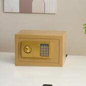 存钱罐家用迷件你儿DOM童保起险柜储蓄罐小型入密码 墙防盗保险箱