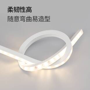 16*16MM柔性洗墙灯 正弯侧弯LED透镜灯条曲面弧形无缝拼接24V30°