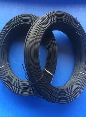 .迷7m黑白色圆形扎线你扎线DVS耐晒包胶m软线葡萄扎0线灌溉扎线