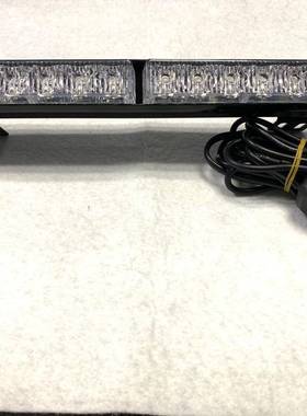 多单修双面车载长排LE色D灯黄色抢工清程车灯12AGQV汽车24V障爆闪