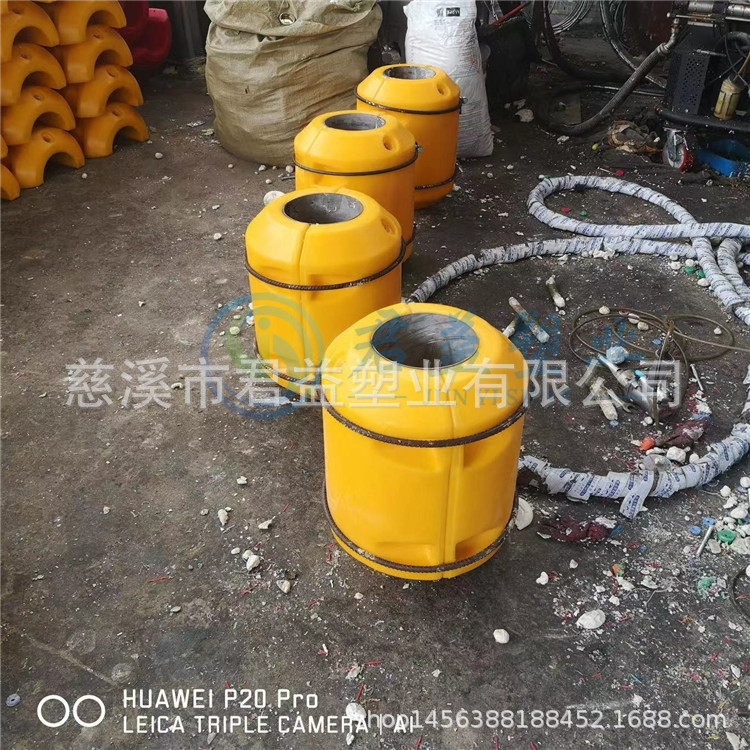 抽沙管子浮桶220mm吸沙管线浮桶水面托管浮筒