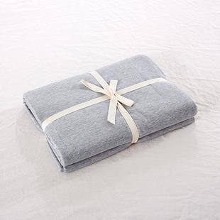 全棉针织棉床笠床垫套1.2M件床单简约色天竺棉1.JHC51.单8纯m床罩