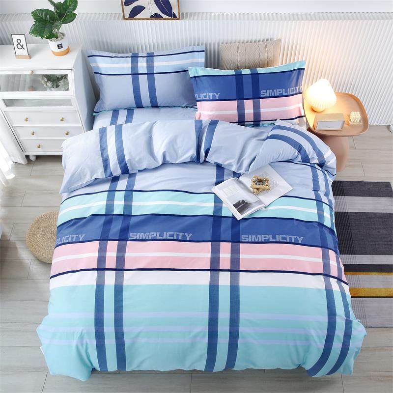 29U8KUVG纯棉床笠三双四件套单1.2学生宿舍0.床罩款式1.人5米人1