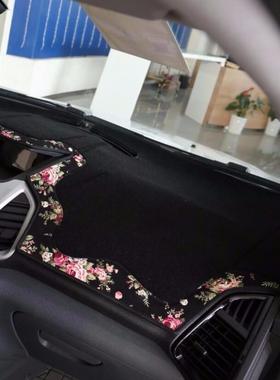 S晒8盘H品汽车文化用仪表内饰改装避光垫遮阳防中控台防滑KON仪表