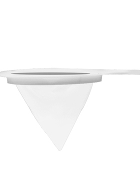 双层450目开水过滤网水垢过滤器家用直饮水去水碱水锈PP漏水漏斗