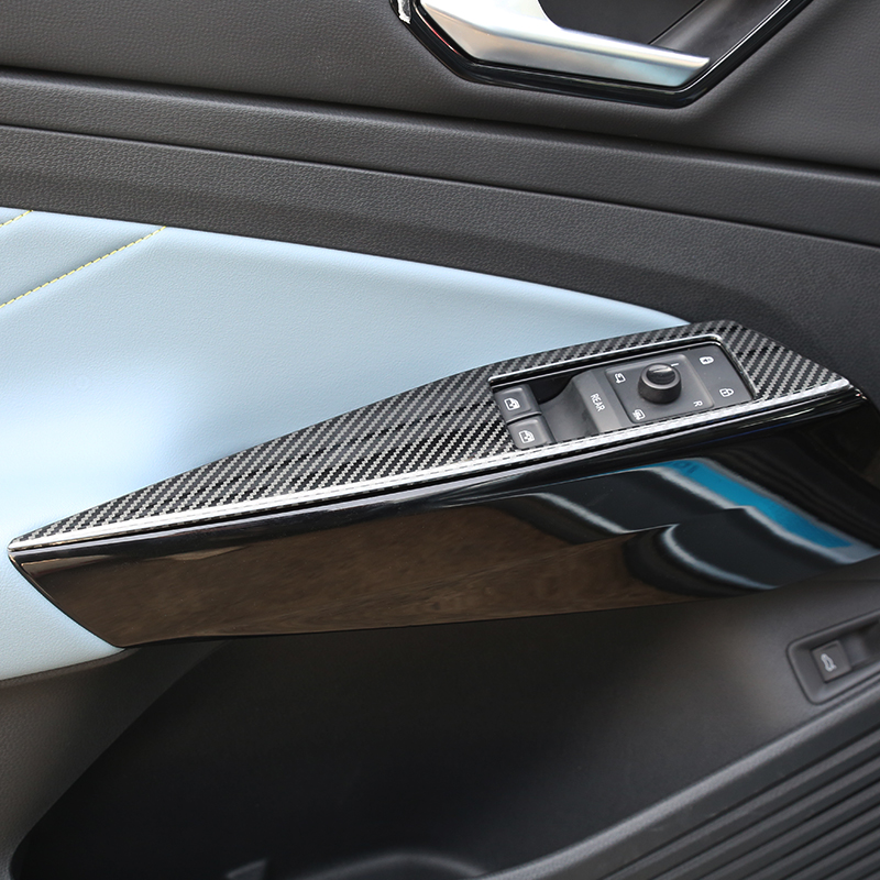 适用于大众ID.34X/Crozz车门玻璃升降器亮片改装装饰贴不锈钢