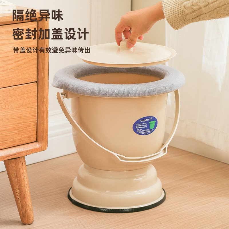 孕妇尿桶大人家用儿童女卧室老人小便起夜桶尿便盆尿壶高脚痰盂罐