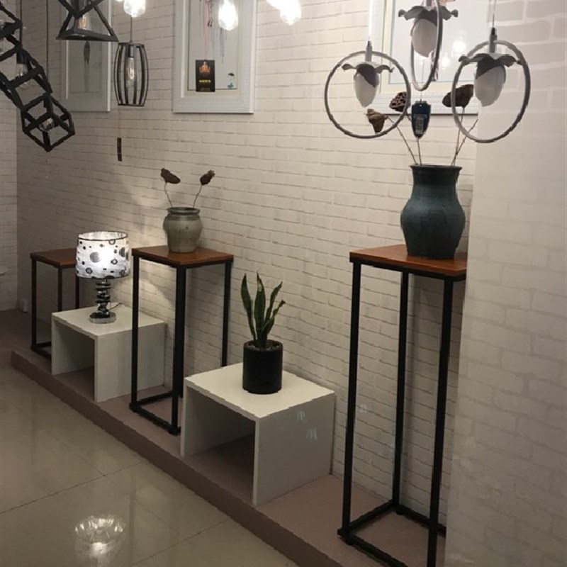 服装店展示架货架高低桌承重200斤流水台鞋子包包展览展品陈列台
