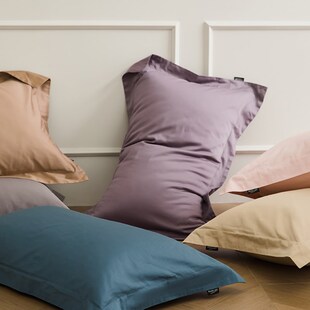 74cm 肥子妈2024新款 100支长绒棉纯棉单件枕套全棉枕头套一对装