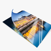 包邮 300克200克50张440mm彩喷铜板纸打印封面纸 纸A3 双面喷墨铜版