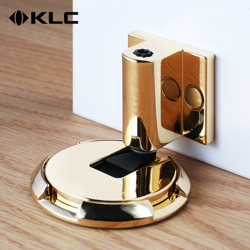 KLC门吸新款隐形地吸卫生间防撞门碰强磁防风门阻墙吸门顶吸门器