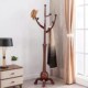 实木衣帽架单杆新中式 发财树形落地实木树枝衣架高档家用卧室客厅