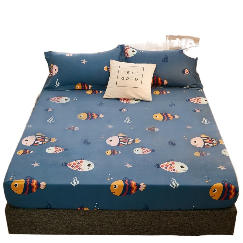 儿童卡通防水床笠罩单件隔尿透气可机洗学生乳胶床垫保护套罩防滑,床上用品,床笠,淘宝优惠券,粉丝福利购,淘宝优惠卷