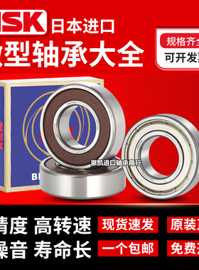 进口日本NSK高速轴承6312 6313 6314 6315 6316 6317ZZ DDU VV RS