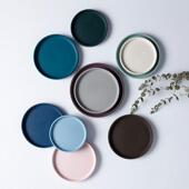 陶瓷花盆托 托盘接水托 托盘装 2025新款 饰摆台圆形多肉底托 托盆