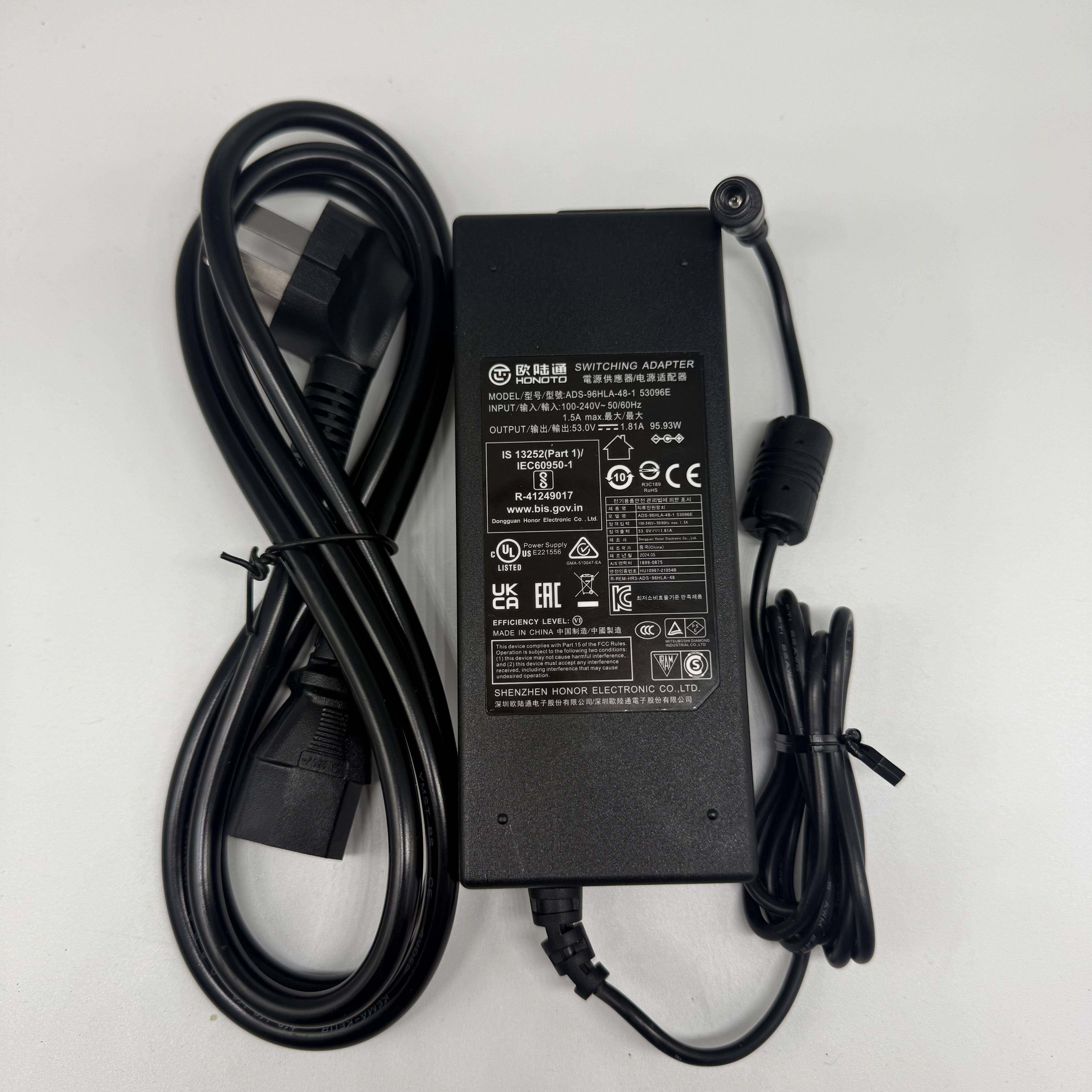 大华乐橙硬盘录像机48V53.5V1.25A1.22A1.8A2A2.3A充电源适配器线 9163